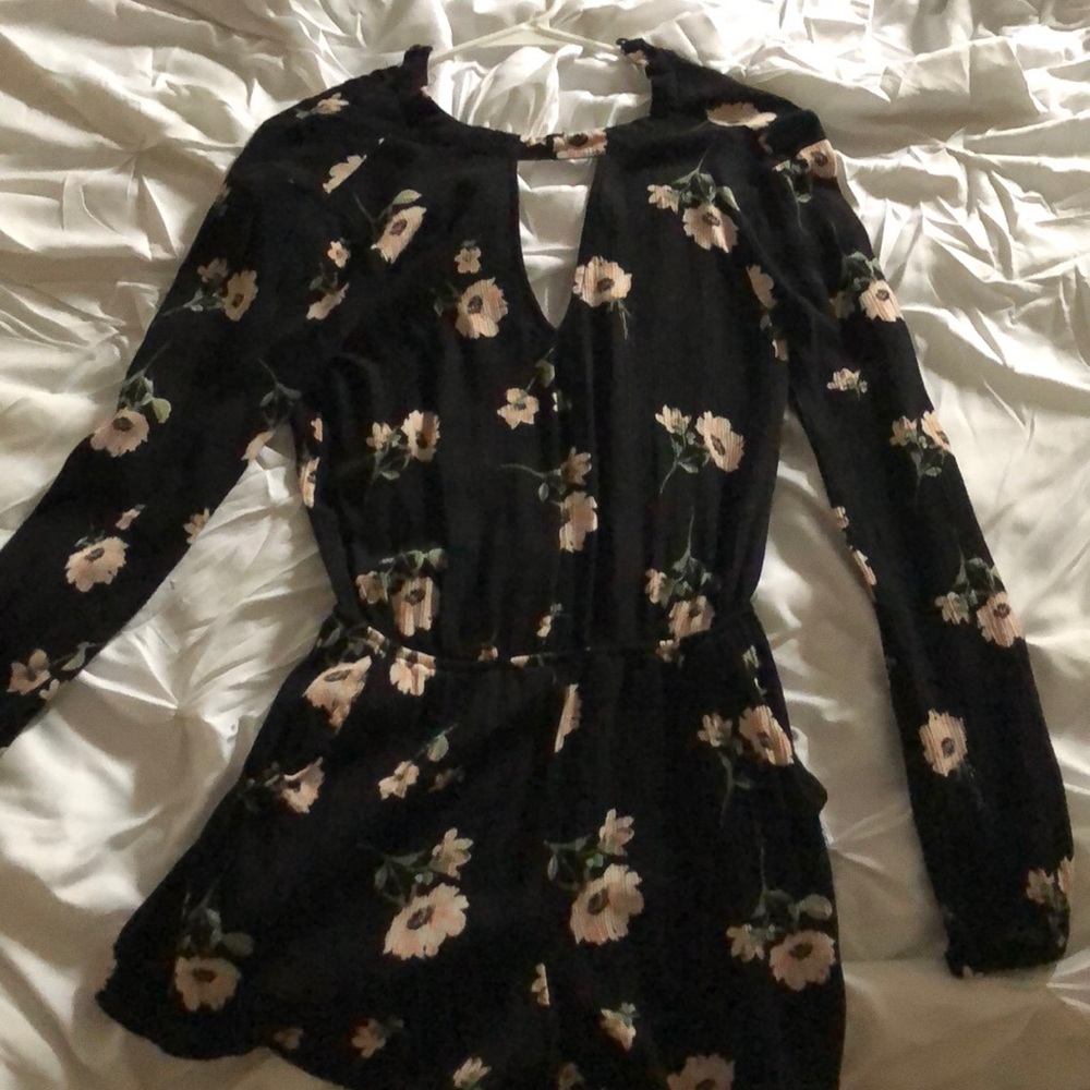 Socialite long sleeve romper